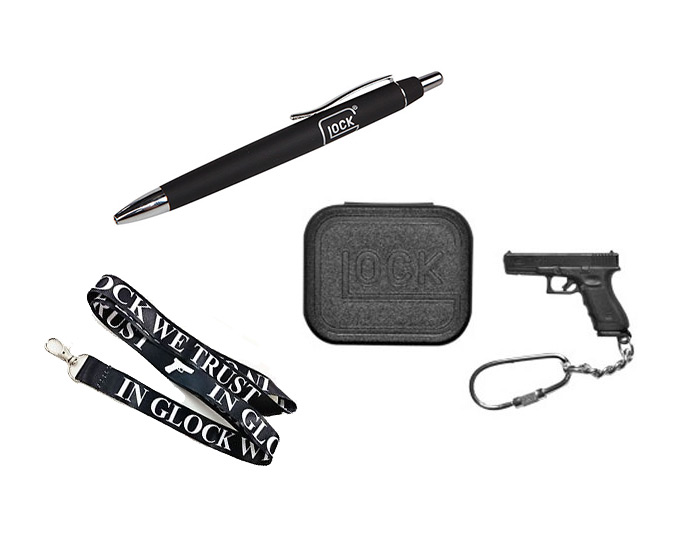 Get A Free Pen, Pencil And Keychain From Glock!