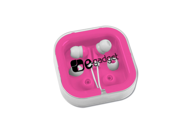 Get Free Ear Buds with Interchangeable Covers!