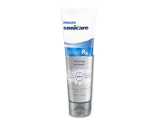 Get A Free Philips Sonicare BreathRX Whitening Toothpaste!