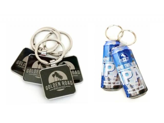 Grab A Free Keychain From Golden Road Brewing!