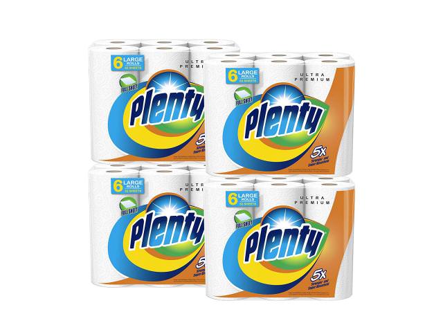 Grab A Free Plenty Ultra Premium Paper Towels Pack!