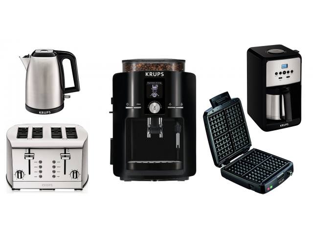 Grab A Free Krups Coffee Maker, Electric Grill Or Kettle!