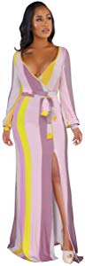 Free Womens Sexy Loose Long Dresses V Neck...