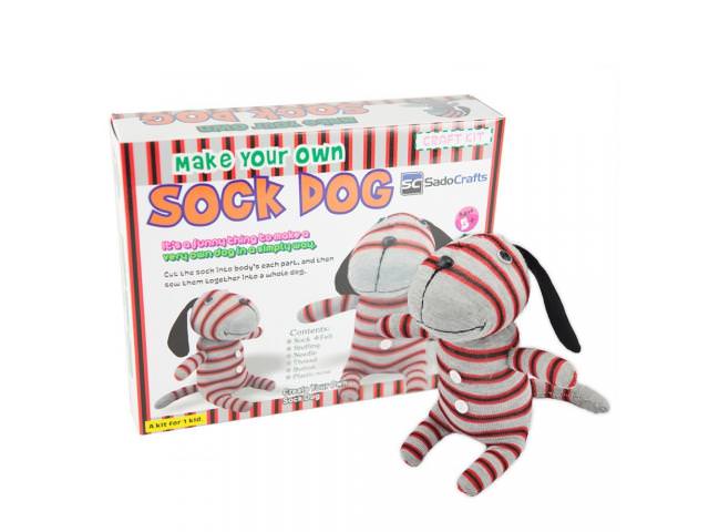 Grab A Free SadoCrafts Sock Dog!