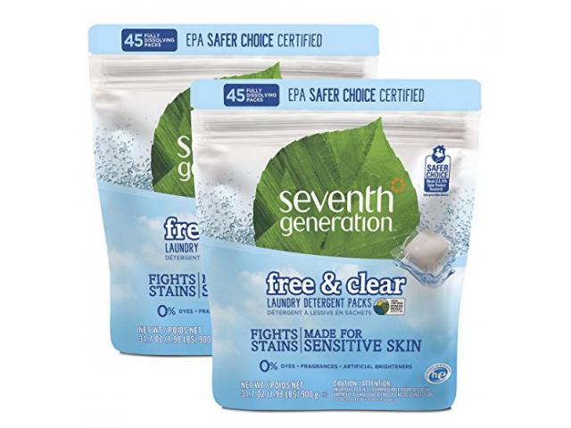 Grab Free Seventh Generation Free & Clear Laundry Detergent Packs!