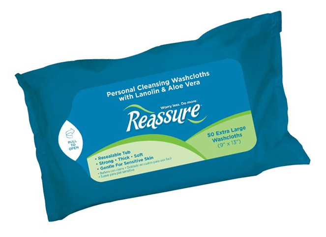 Get Free Reassure Washcloths Samples!