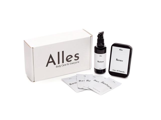 Grab A Free Alles Restore Skincare Pack!