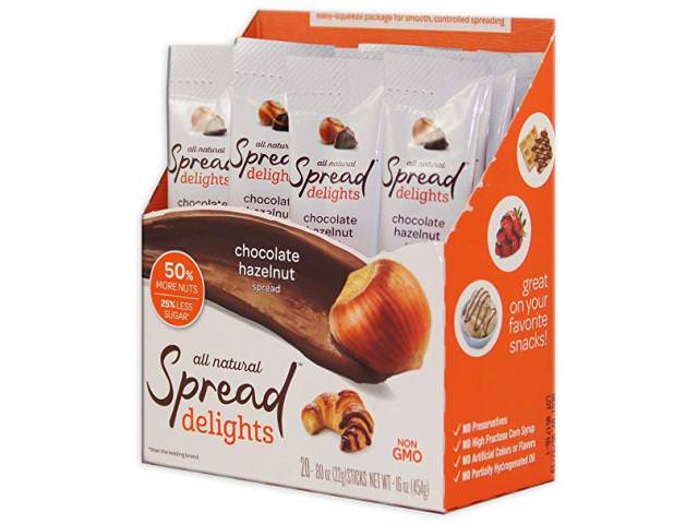 Grab A Free Spread Delights Chocolate Hazelnut Spread (20 CT)!