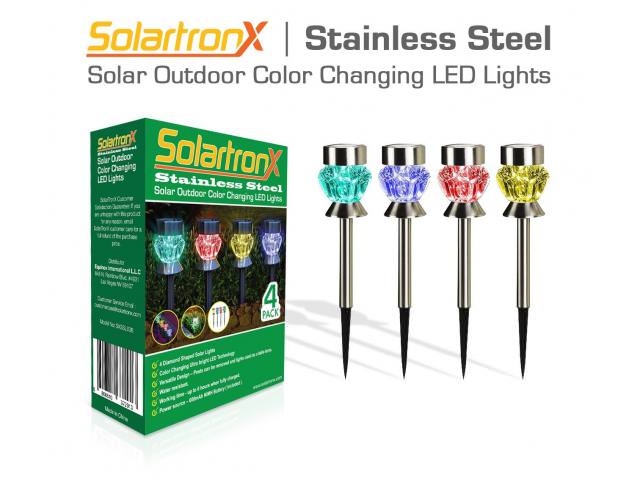 Grab A Free Solar Color Changing LED Lights!