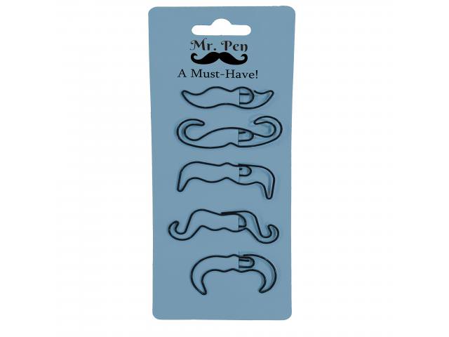 Grab Free Mustache Paperclips!