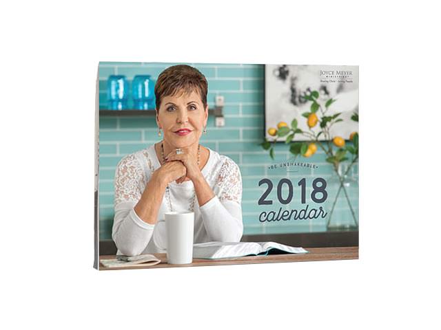 Grab A Free Joyce Meyer Ministries 2018 Wall Calendar!