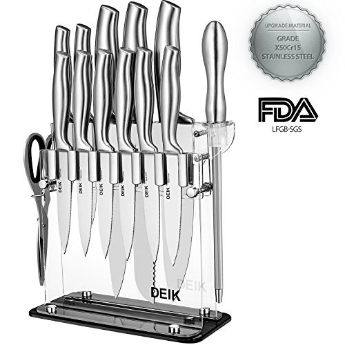 Grab A Free Knife Set With Acrylic Stand!