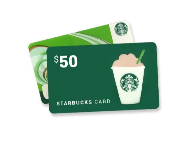 Get Walmart, Starbucks Or Amazon Gift Cards!