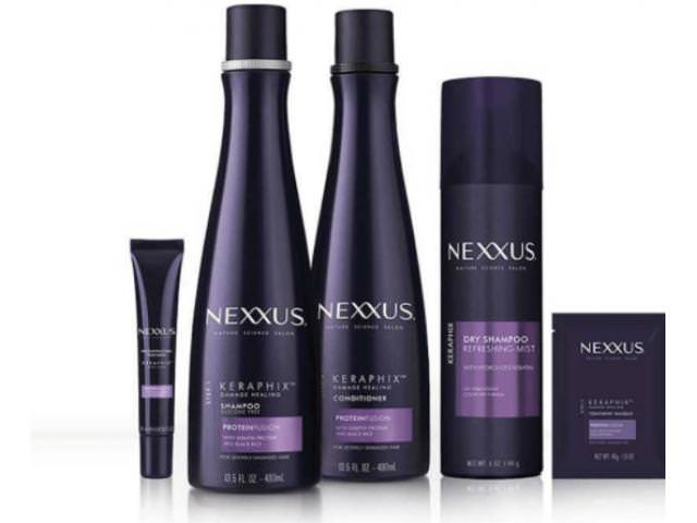 Grab A Free Nexxus KERAPHIX Shampoo + Conditioner Sample!