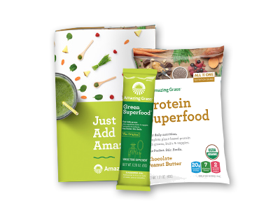 Get A Free Amazing Grass Superfood Sample Pack!