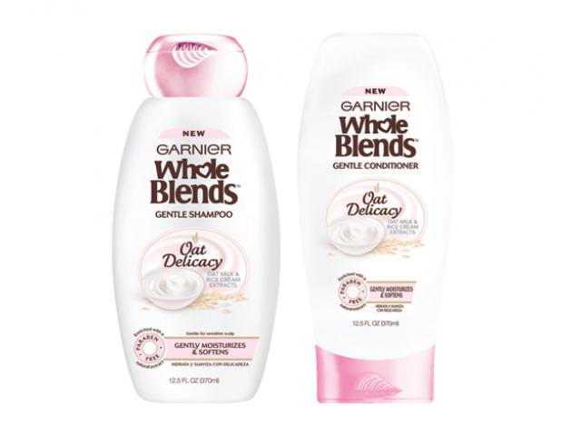 Grab A Free Garnier Whole Blends Oat Delicacy Shampoo & Conditioner!