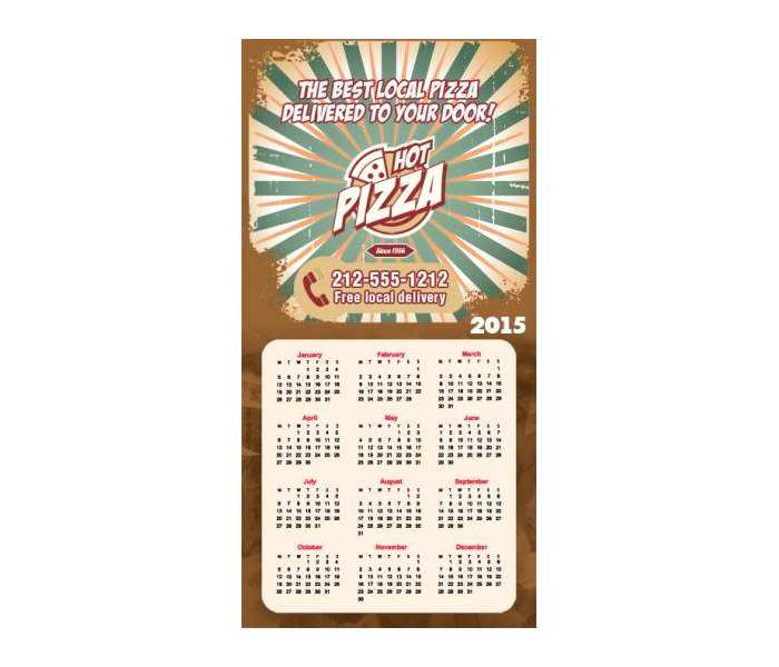 Get A Free Pizza Magnet Calendar!