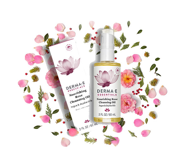 Get A Free Derma-E Nourishing Rose Cleansing Oil Sample!