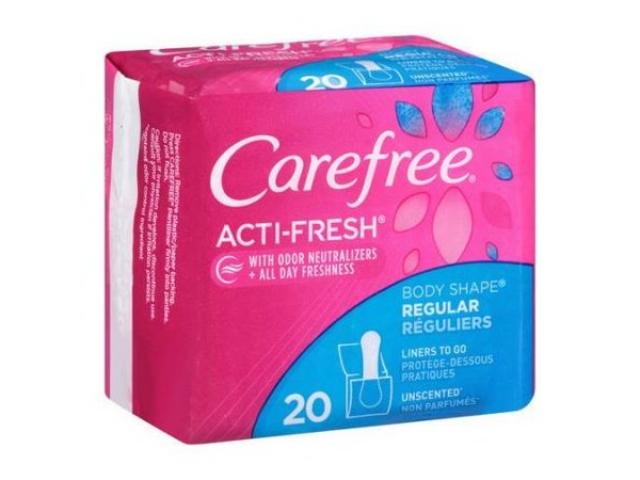 Free Acti Fresh Twist Resist By Carefree!