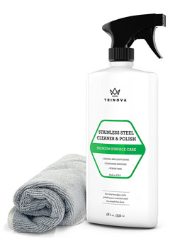 Get A Free TriNova Stainless Steel Cleaner & Polish!