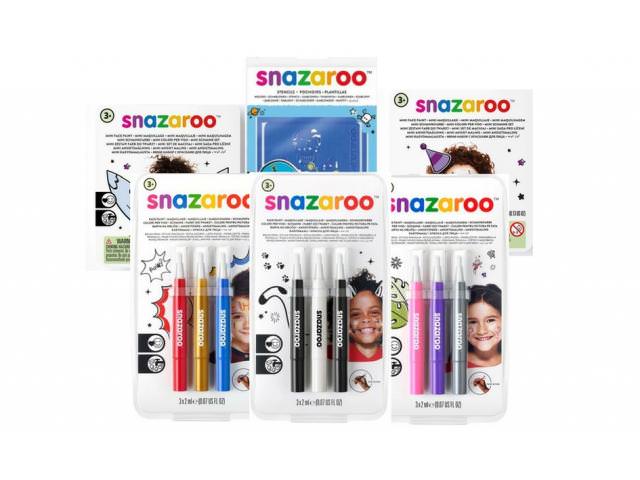 Grab A Free Snazaroo Brush Pen Packs, Stencils And More!