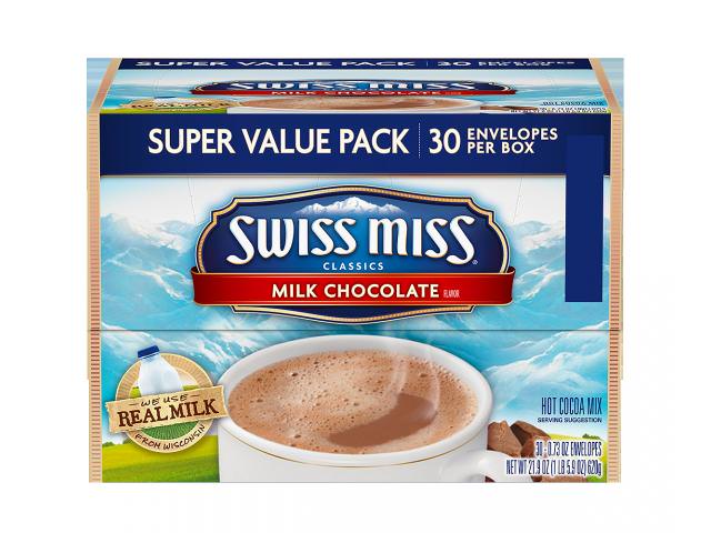 Grab Free Swiss Miss Milk Chocolate Hot Cocoa Mix, 30-Count!