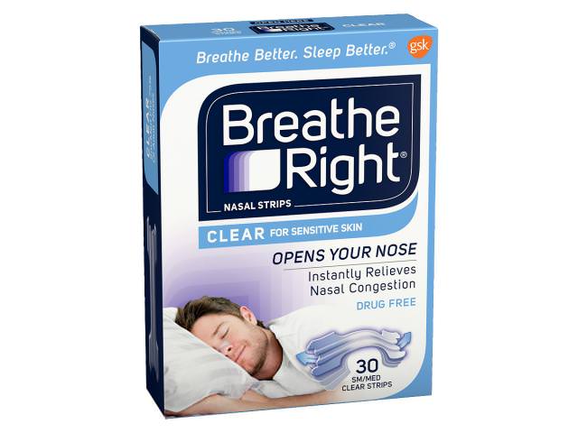 Grab A Free Breathe Right Extra Clear Nasal Strips!