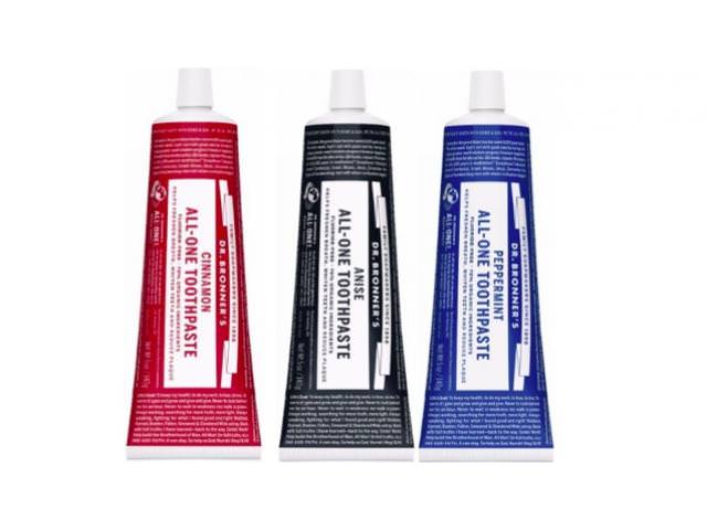 Grab A Free Dr. Bronner’s All-One Toothpaste!