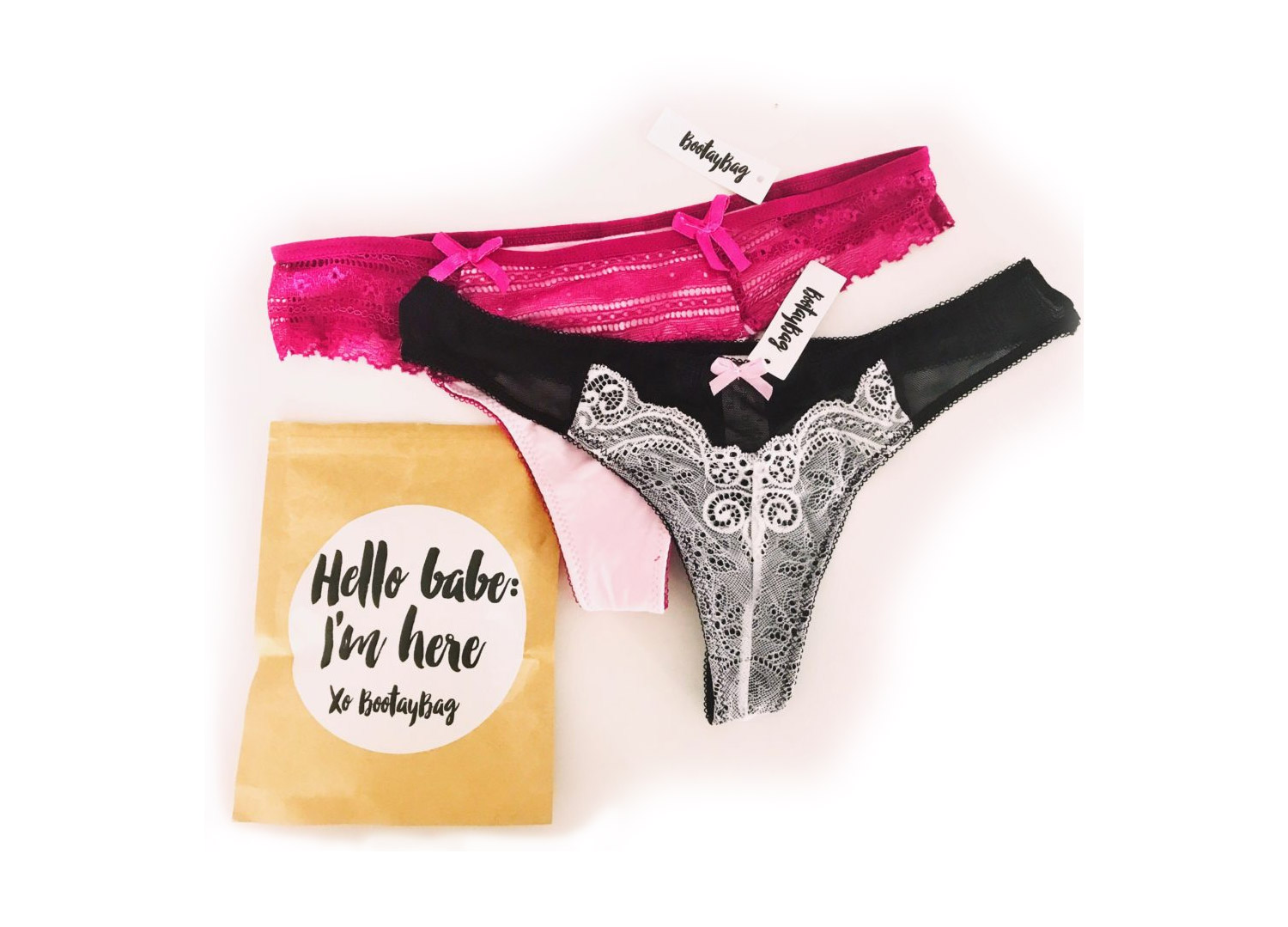 Get 2 Free Panties From BootyBag!