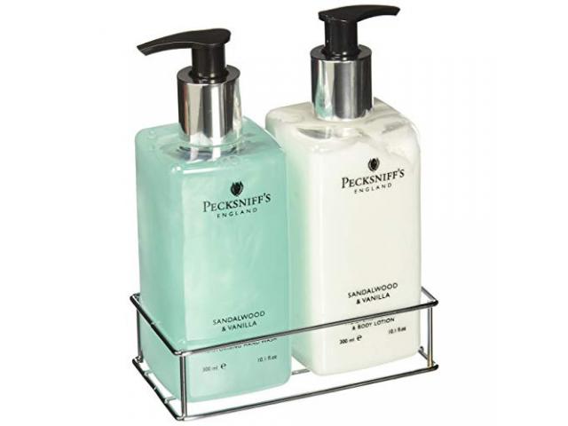 Free Sandalwood And Vanilla Hand Wash And Body Lotion Set By Pecksniffs!