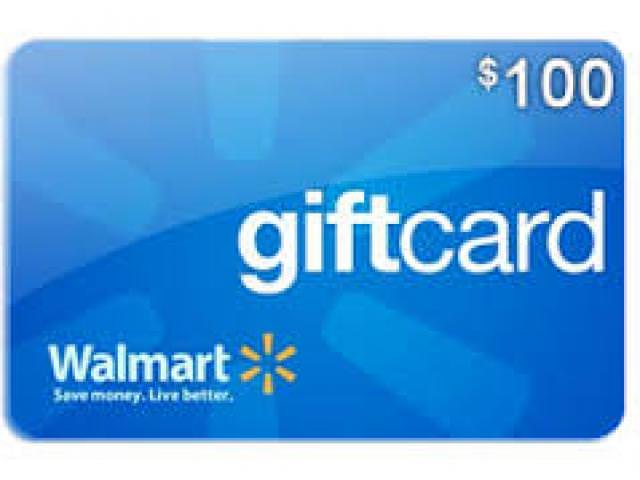 Grab A Free $100 Walmart Gift Card!