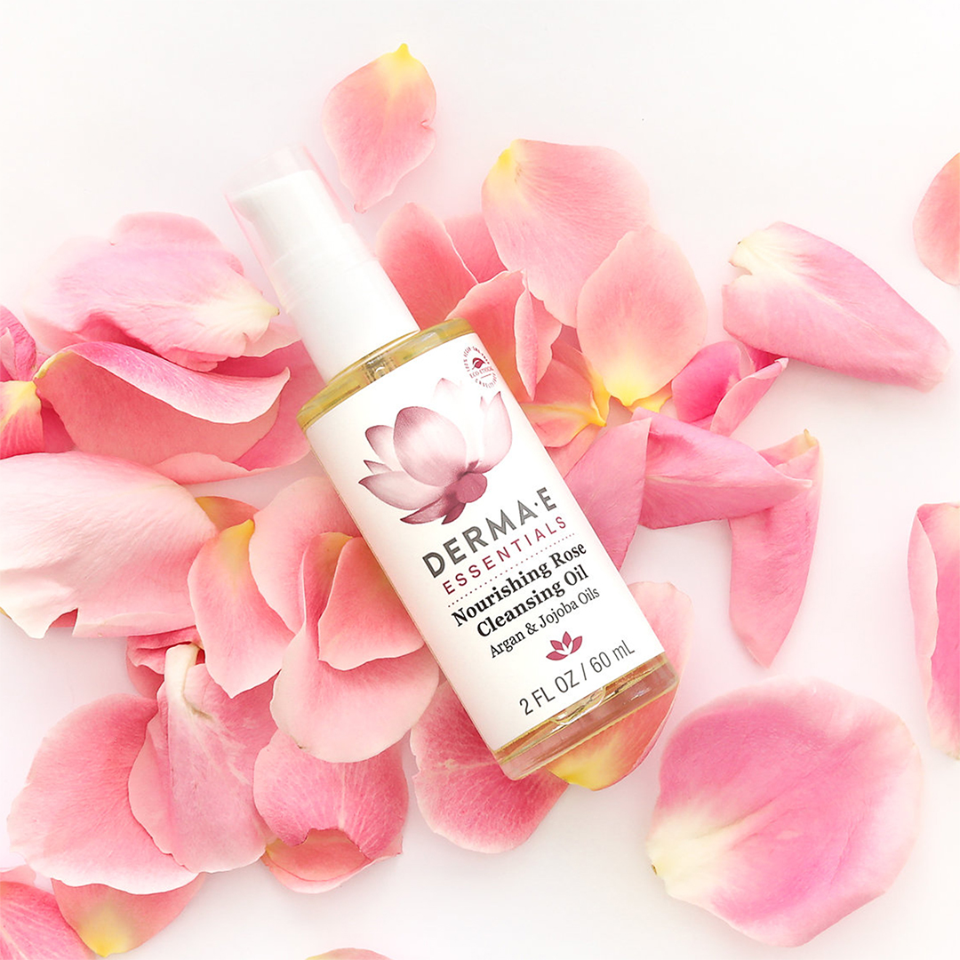 Get A Free Derma-E Nourishing Rose Cleansing Oil!