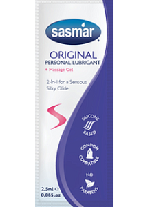 Get A FREE Sample of Sasmar Personal Lubricant!