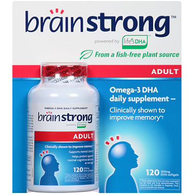 BrainStrong DHA Supplement up to $8 (No Receipt)