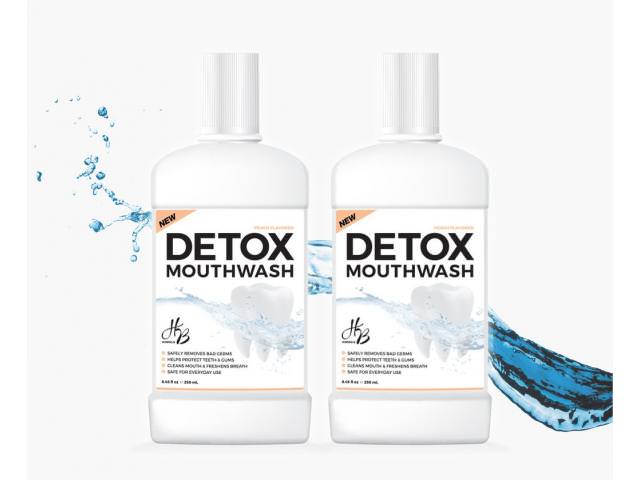 Grab A Free Haring B Detox Mouthwash!