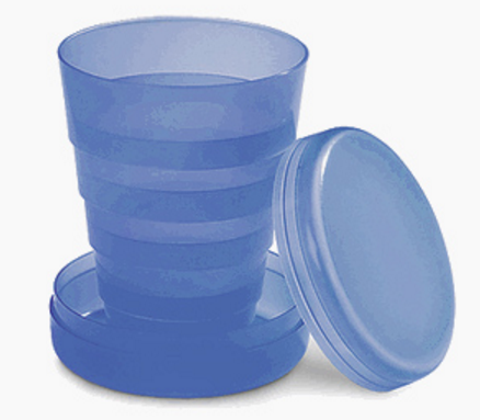 Get A Free Plastic Folding Cup!