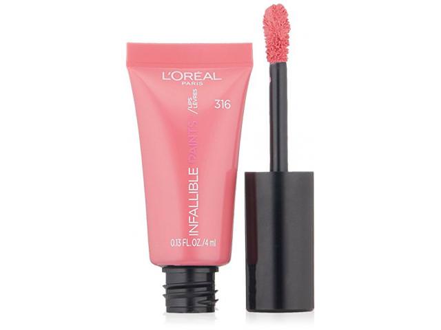 Grab A Free L’Oreal Infallible Lip Paints, Wild Rose!