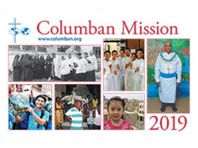 Grab A Free Columban Mission Calendar!