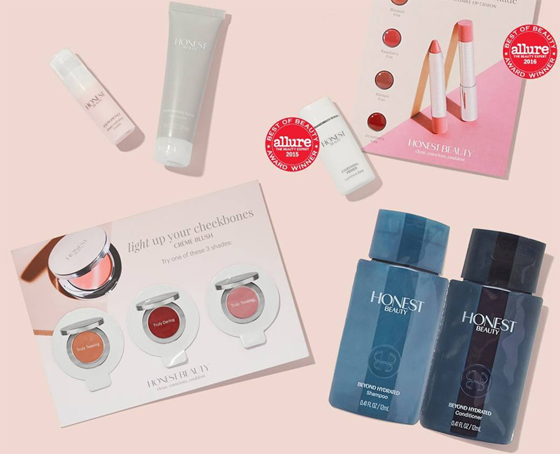 Get A Free Honest Beauty 6 Piece Sample Box!