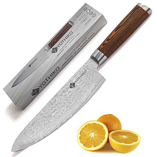 Grab A Free 8 Inch Chef Knife With Japanese Super Steel Blade!