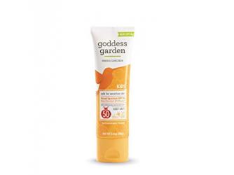 Free  Kids SPF 50 Mineral Sunscreen By Goddess Garden!