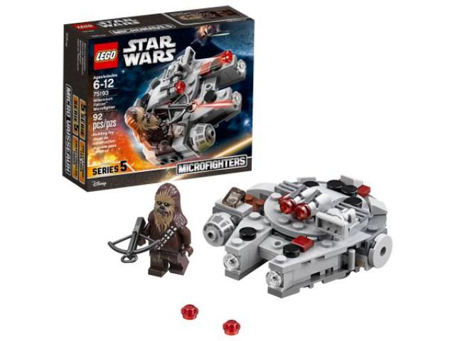 Grab A Free LEGO Star Wars Millennium Falcon Microfighter!