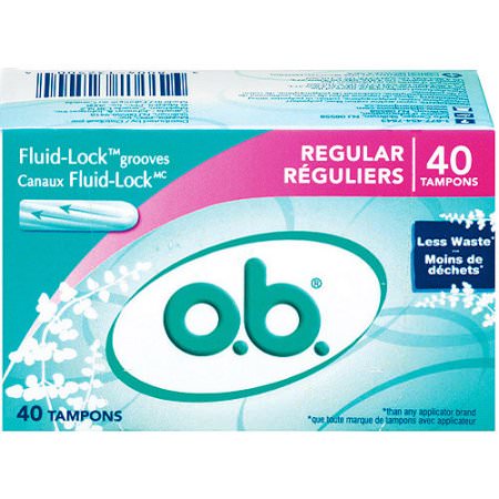 Grab A Free Box of OB Tampons, 40ct!