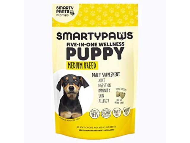 Free Dog Supplement By SmartyPaws!