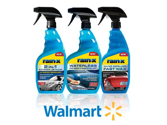 Grab A Free Rain-X Waterless Car Wash & Rain Repellent!