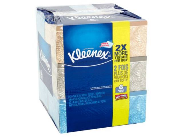 Grab A Free Kleenex 2-Ply White Tissues Bundle Pack, 6 pack!