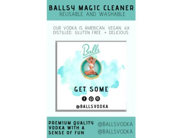 Grab A Free Ballsy Magic Cleaner!