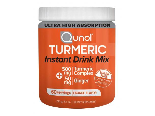 Free Qunol Turmeric Instant Drink Mix!