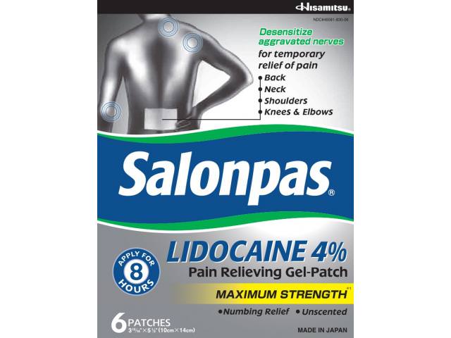 Grab A Free Salonpas Lidocaine Patch!