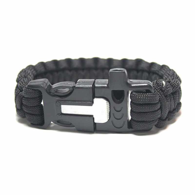 Get A Free Paracord Survival Bracelet With Fire Starter And Whistle!